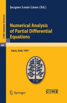 Numerical Analysis of Partial Differential Equations