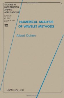 Numerical Analysis of Wavelet Methods