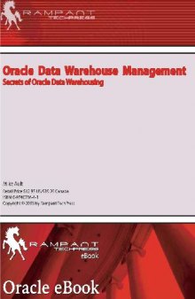 Oracle Data Warehouse Management Secrets Of Oracle Data Warehousing