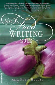 Best Food Writing 2012