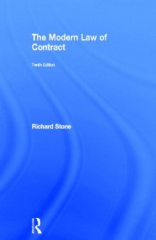 The Modern Law of Contract