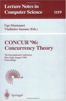 CONCUR '96: Concurrency Theory: 7th International Conference Pisa, Italy, August 26–29, 1996 Proceedings