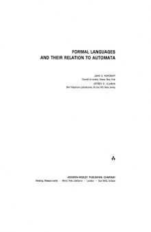 Formal Languages and Their Relation to Automata