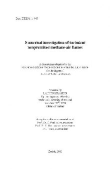 Numerical Investigation of Turbulent Nonpremixed Methane-air Flames