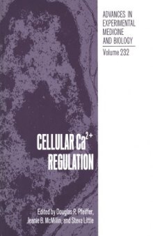 Cellular Ca2+ Regulation