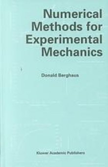 Numerical methods for experimental mechanics