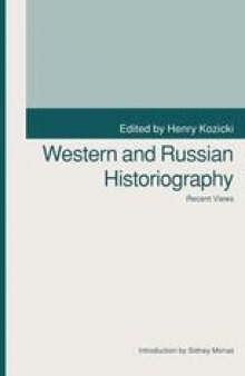 Western and Russian Historiography: Recent Views