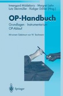 OP-Handbuch: Grundlagen · Instrumentarium · OP-Ablauf