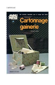 Cartonnage Gainerie