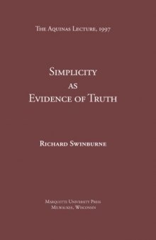 Simplicity as evidence of truth