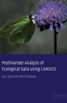 Multivariate Analysis of Ecological Data