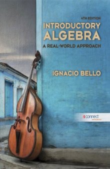 Introductory Algebra: A Real World Approach, 4th Edition    