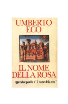 Il nome della rosa (Italian Edition)