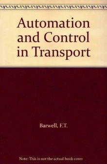 Automation and Control in Transport