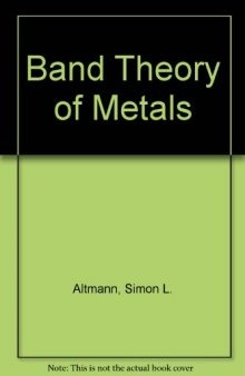Band Theory of Metals. The Elements
