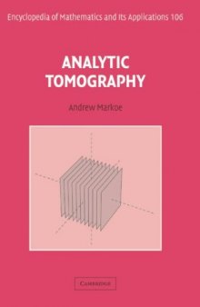 Analytic tomography