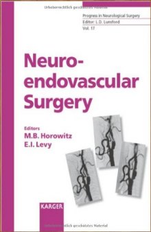 Neuroendovascular Surgery (Progress in Neurological Surgery)