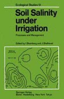 Soil Salinity under Irrigation: Processes and Management