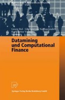 Datamining und Computational Finance: Ergebnisse des 7. Karlsruher Ökonometrie-Workshops