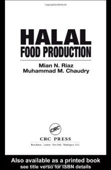 Halal Food Production