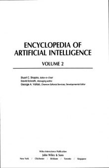 Encyclopedia of Artificial Intelligence: O-Z and Index