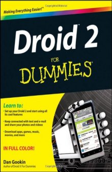 Droid 2 For Dummies 