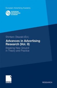 Advances in Advertising Research, Volume 2  