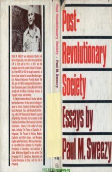 Post-revolutionary society: essays  