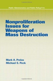 Nonproliferation issues for weapons of mass destruction