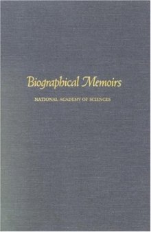 Biographical Memoirs: V.80 (Biographical Memoirs: A Series)