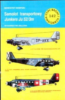 Samolot transportowy Junkers Ju 52 3m