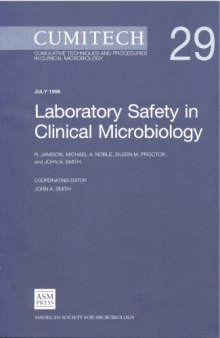 Cumitech 29: Laboratory Safety in Clinical Microbiology