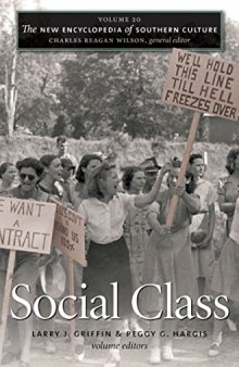 The New Encyclopedia of Southern Culture: Volume 20: Social Class