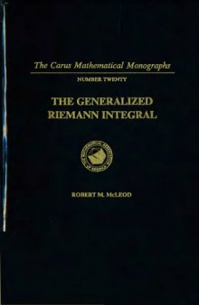 Generalized Riemann integral