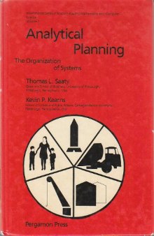 Analytical Planning. The Organization of System