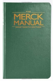 The Merck Manual of Diagnosis & Therapy, 19th Edition  