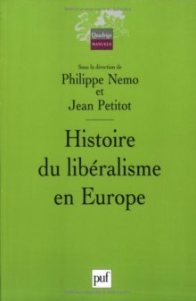 Histoire du libéralisme en Europe  