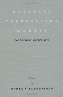 Database Transaction Models for Advanced Applications 