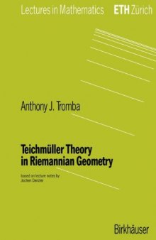 Teichmüller theory in Riemannian geometry