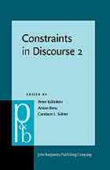 Constraints in Discourse 2