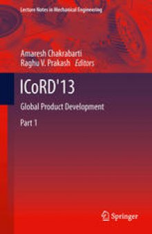 ICoRD'13: Global Product Development