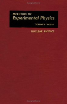 Methods of Experimental Physics (Part B)