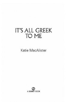 It's All Greek to Me  