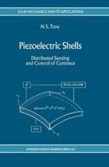 Piezoelectric Shells: Distributed Sensing and Control of Continua