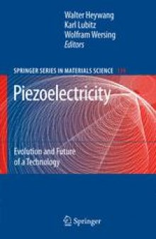Piezoelectricity: Evolution and Future of a Technology
