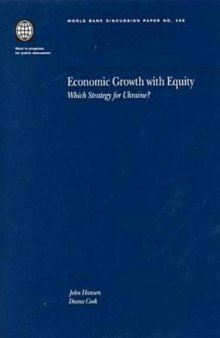 Economic growth with equity: which strategy for Ukraine?, Parts 63-408