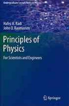 Principles of Physics: For Scientists and Engineers