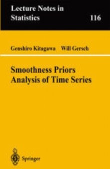 Smoothness Priors Analysis of Time Series