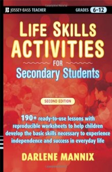 Life Skills Activities for Secondary Students with Special Needs