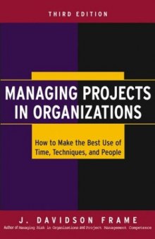 Managing projects in organizations